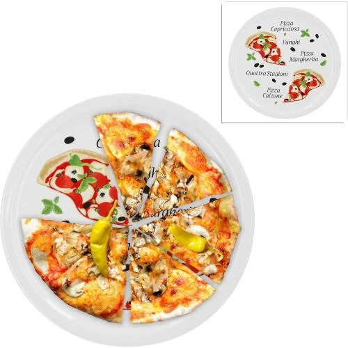 Assiettes porcelaine VAN WELL, motif Margherita, 30,5 cm - Vue principale