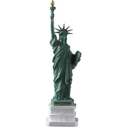 Statue de la Liberté en résine Besportble, décoration bureau