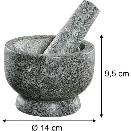 Détail de Cilio David Mortier Granite, Ustensile Cuisine Pratique