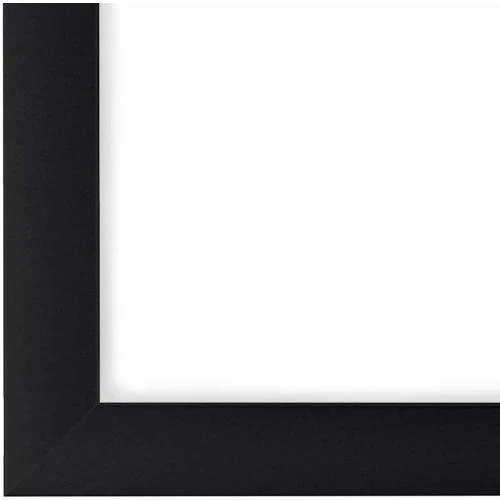 Détail de Cadre photo bois noir mat Primeluxe, affiches, puzzles, collages