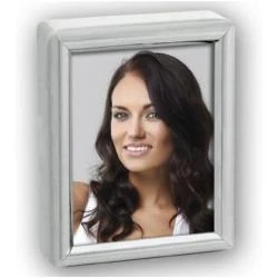 Cadre Photo Métal Argent, Design Élégant, ZEP 8735