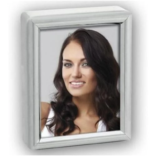 Cadre Photo Métal Argent, Design Élégant, ZEP 8735 - Vue principale
