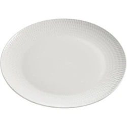 Assiette Diamants Blanc Maxwell 