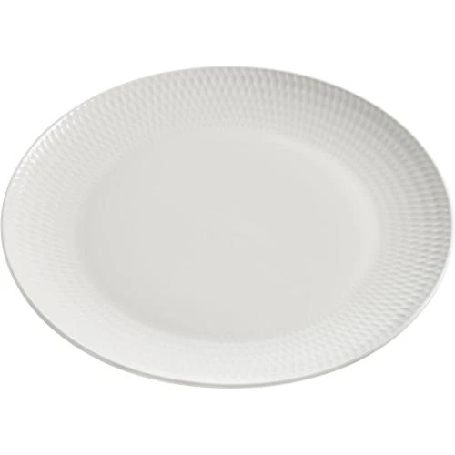 Assiette Diamants Blanc Maxwell  - Vue principale