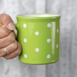 City to Cottage Tasse Café Thé Chocolat Chaud Verte