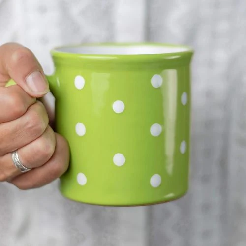 City to Cottage Tasse Café Thé Chocolat Chaud Verte - Vue principale