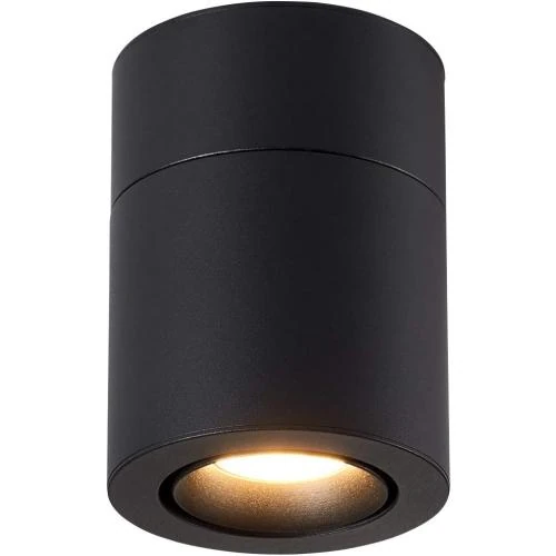 Détail de Spots plafond orientables LED Dr.lazy, noir 3000K