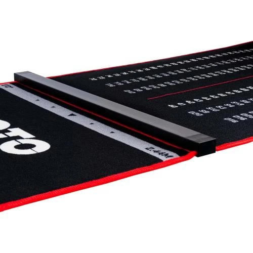 Zoom sur Tapis de fléchettes KOTO, antidérapant, rouge, haute qualité