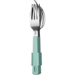 Mepal set couverts 3 pcs Nordic green, design élégant