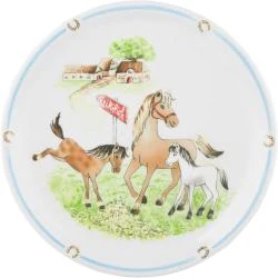 Assiette ronde Seltmann Weiden Mein Pony Multicolore