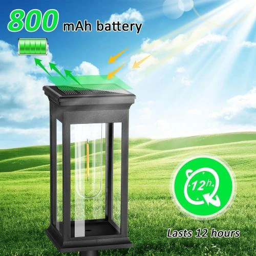 Détail de Lampes solaires SIVQIKE jardin extérieur, étanches IP65