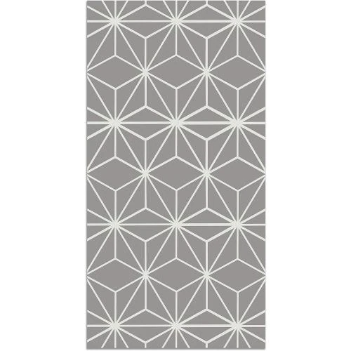 Tapis Vinyle Antidérapant Lavable Panorama, Étoiles Grises - Vue principale