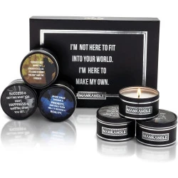 Bougies parfumées Majestic Zen, cadeau homme, relaxation