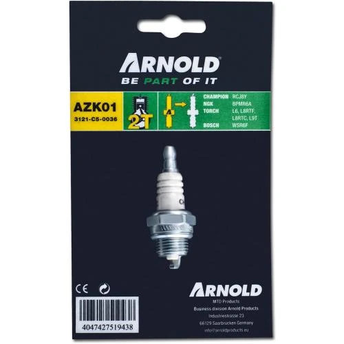 Détail de Bougie RCJ8Y Arnold, Noir, Performances Optimales