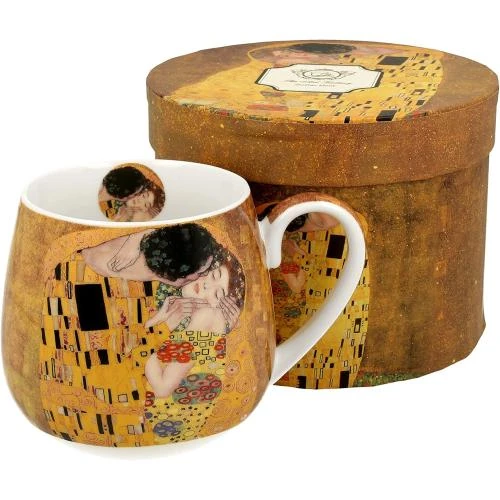 Mug Klimt The KISS Porcelaine New Bone China - Vue principale