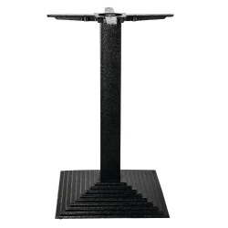 Bolero Pied de table fonte carré escalier noir