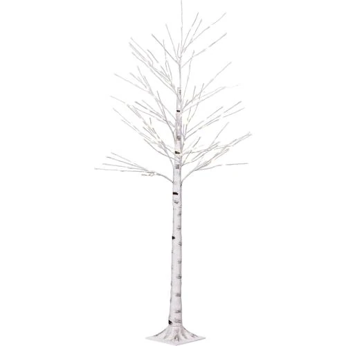 VOLTRONIC Arbre LED bouleau, intérieur extérieur, blanc chaud - Vue principale