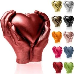 Bougie Coeur LOVE Edition, St Valentin, cadeau romantique