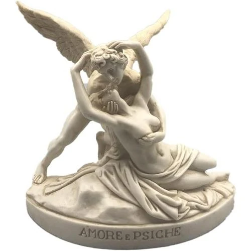 Buste Statue Amour Psyche, Sculpture Marbre Résine, Generico - Vue principale