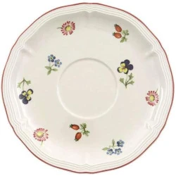 Villeroy Boch Sous-tasse Petite Fleur Porcelaine Multicolore