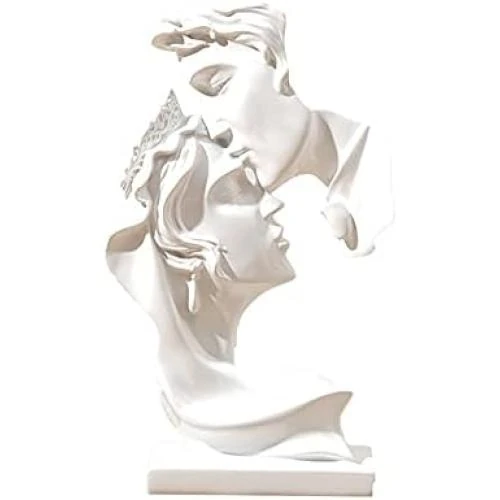 Sculpture Couple Romantique JXCBXJ - Décoration Maison et Mariage - Vue principale