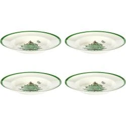 Assiettes Creuses Céramique Multicolore Lot 4 Portmeirion en situation