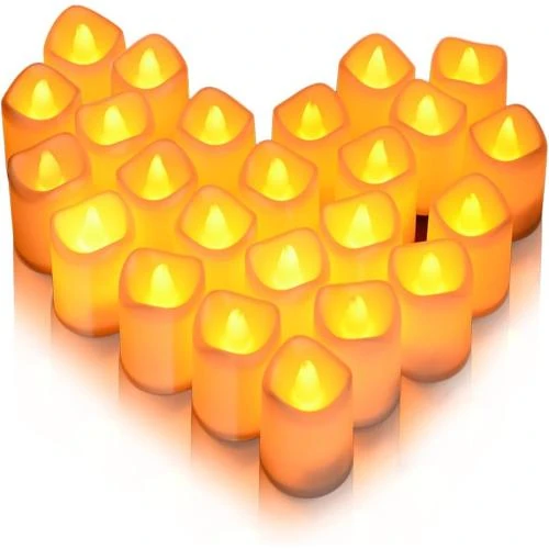 Bougies LED Vacillantes Litake 24 PCS, Décoration Fête - Vue principale