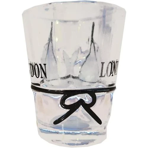 Détail de Verre à liqueur Union Jack, bikini intégré, souvenir