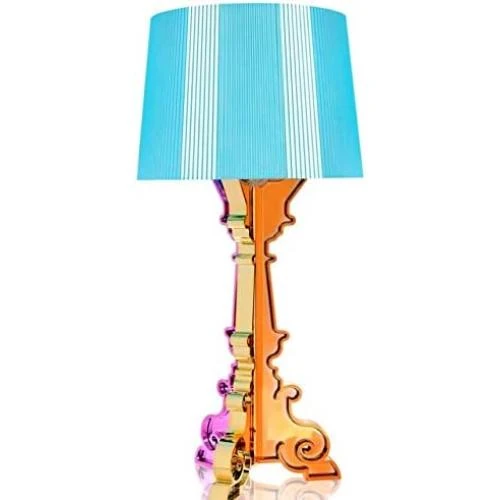 Détail de Lampe de Table Kartell Bourgie Dimmable - Design Multicolore Unique