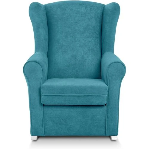 Zoom sur Fauteuil balancelle orejero SUENOSZZZ, bleu turquoise