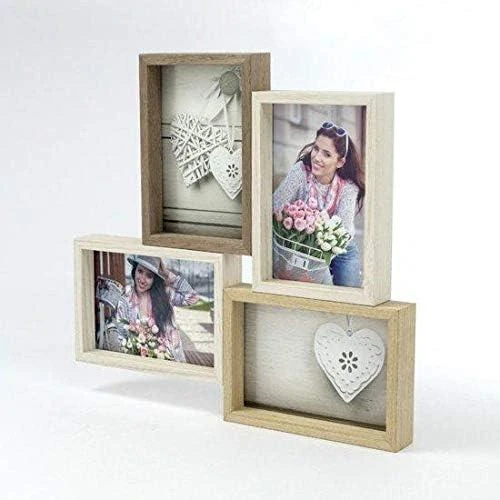 Zoom sur Zep Montreaux 4Q Cadre Galerie Bois TYY746