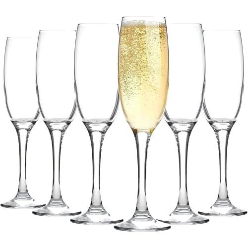 Flûtes à Champagne Argon Tableware, Lot 24 Verres 220 ML - Vue principale