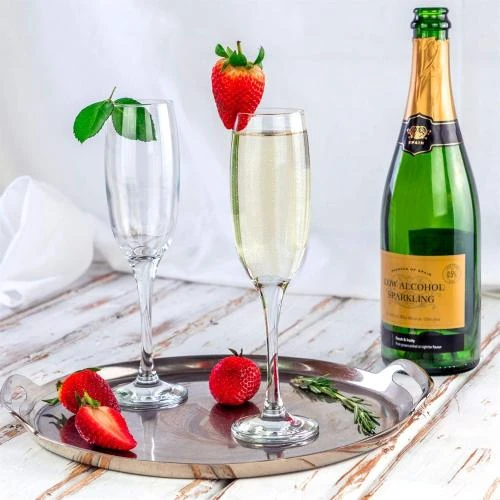 Zoom sur Flûtes à Champagne Argon Tableware, Lot 24 Verres 220 ML