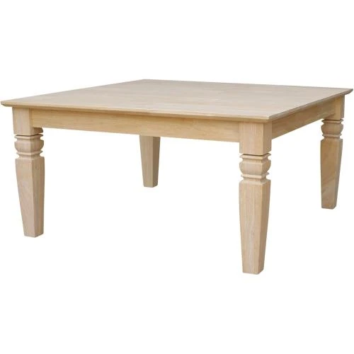 Table basse carrée brute IC INTERNATIONAL CONCEPTS - Vue principale
