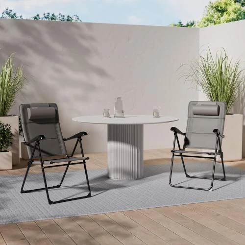 Détail de Chaise Homecall 30022, Confortable, Élégante, Gris