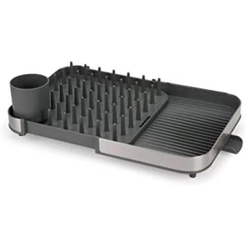 Détail de Égouttoir à Vaisselle Extensible Joseph Joseph Duo: Conception Innovante