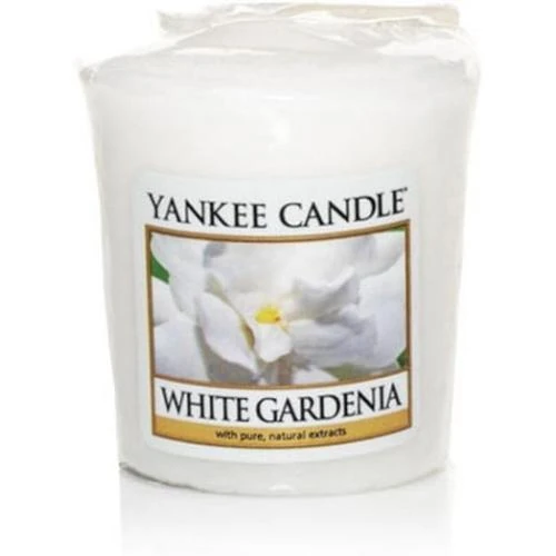 Bougie Votive Gardenia Blanc YANKEE CANDLE, Parfum Floral - Vue principale
