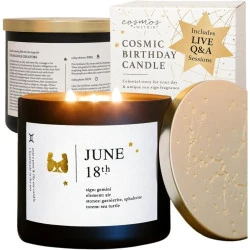 Bougie personnalisée Stillwater Bath and Body, astrologie, Gémeaux