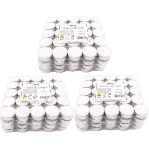 Bougies chauffe-plat non parfumées Pajoma, 300 unités - Vue principale