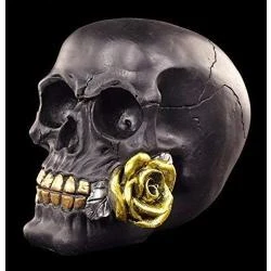Figuren Shop Gmbh, Grue Rose Noire, Figurine Gothique Peinte