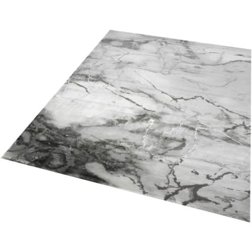 Détail de Tapis marbre, fibres lustrées, gris, décoration intérieure