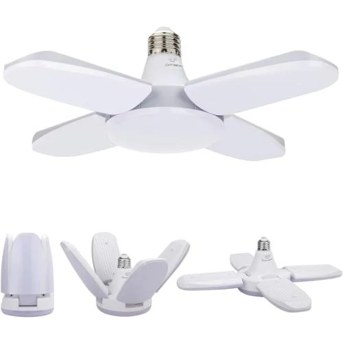 Eclairage Garage LED Exmate, 60W, 4800lm, Panneaux Reglables - Vue principale