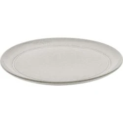 Assiette plate STAUB truffe blanche, céramique anti-rayures