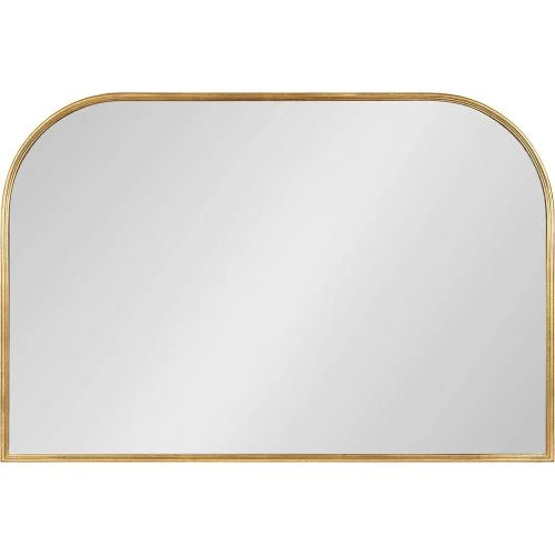Détail de Miroir mural Caskill, cadre doré en forme d'arche