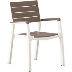 Fauteuil Keter Harmony Beige Taupe, Confort Extérieur