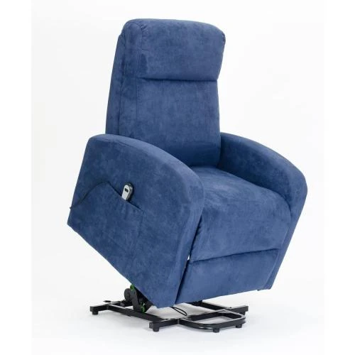 Détail de Fauteuil releveur inclinable POLTRONE ITALIA, Bleu