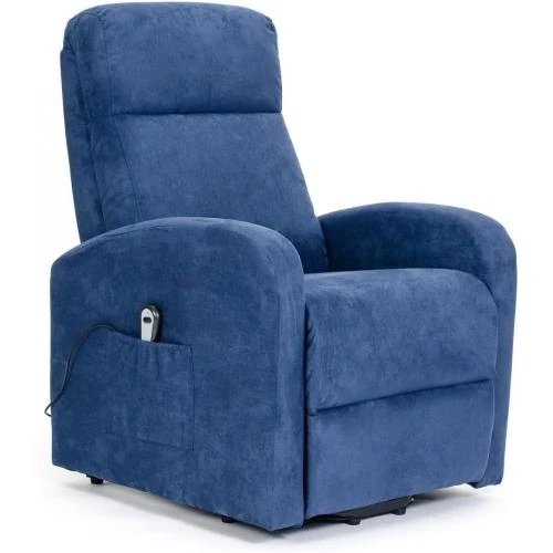 Fauteuil releveur inclinable POLTRONE ITALIA, Bleu - Vue principale