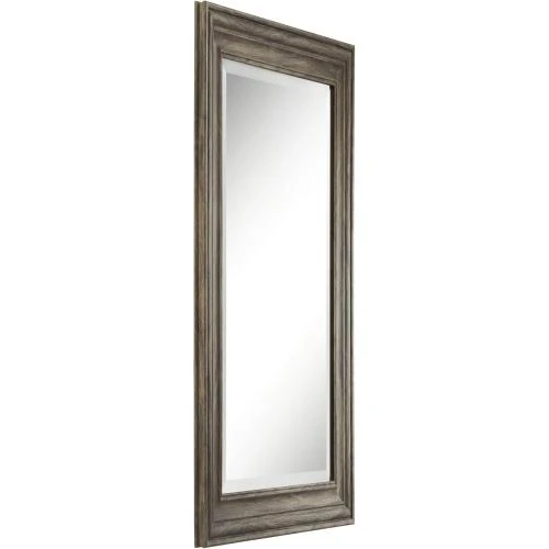 Détail de Miroir décoratif Live Deco, cadre gris élégant