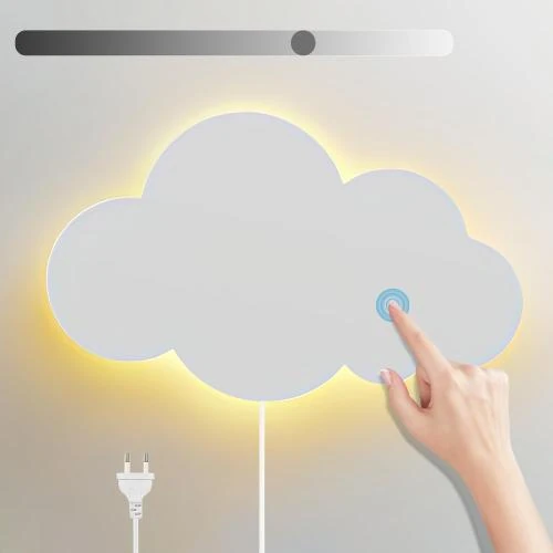 Applique Murale LED Dimmable Tactile Blanc Chaud Enfant - Vue principale