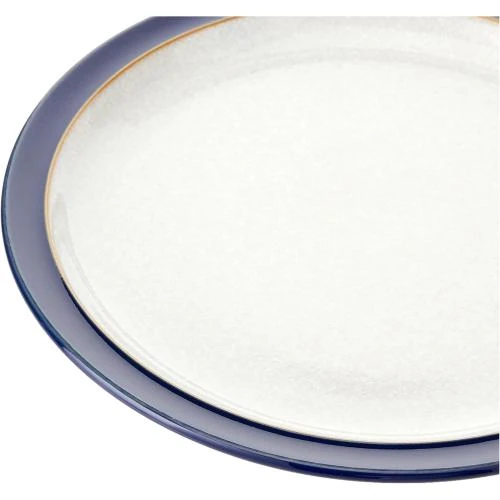 Détail de Assiettes noires Denby Elements, céramique résistante, 4 pièces